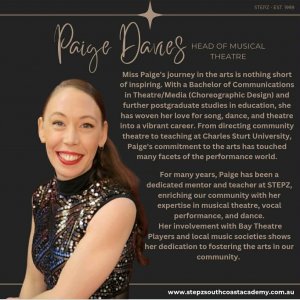 Stepz South Coast Dance Academy Teacher